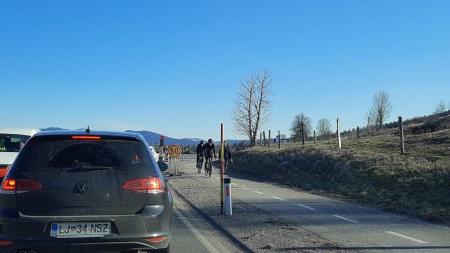 Pivka - Parje izgradnja kolesarske steze (8)